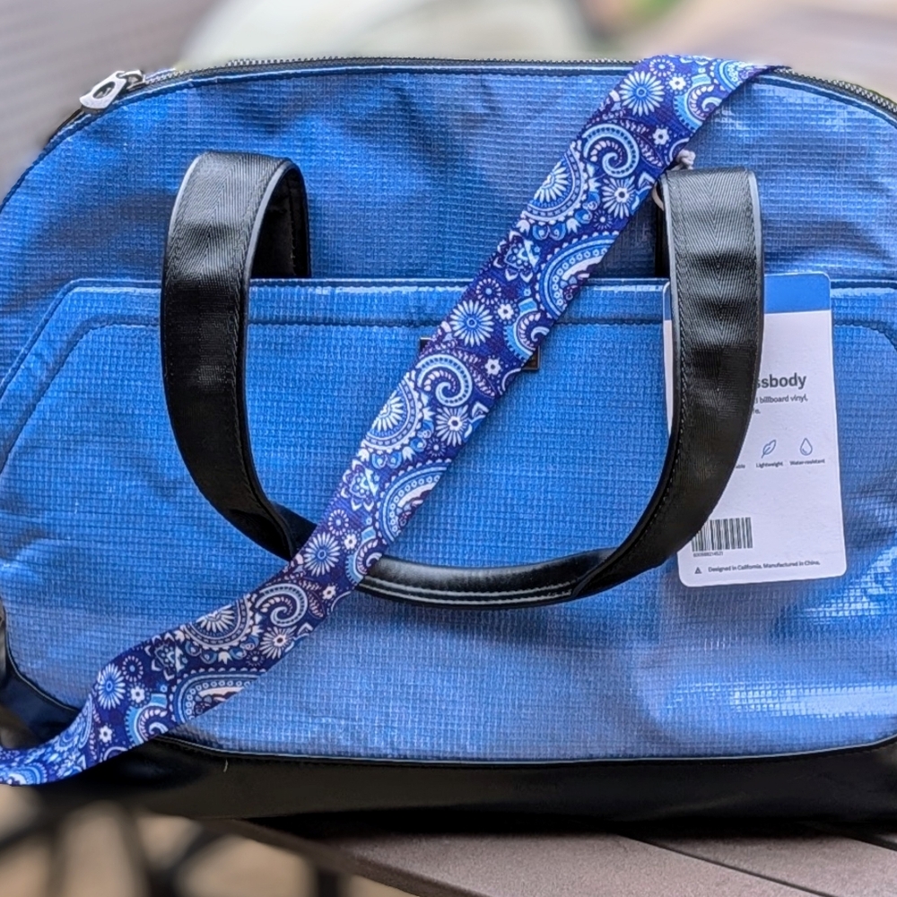 Rareform Maya Blue and Black Travel/ Commuter Bag